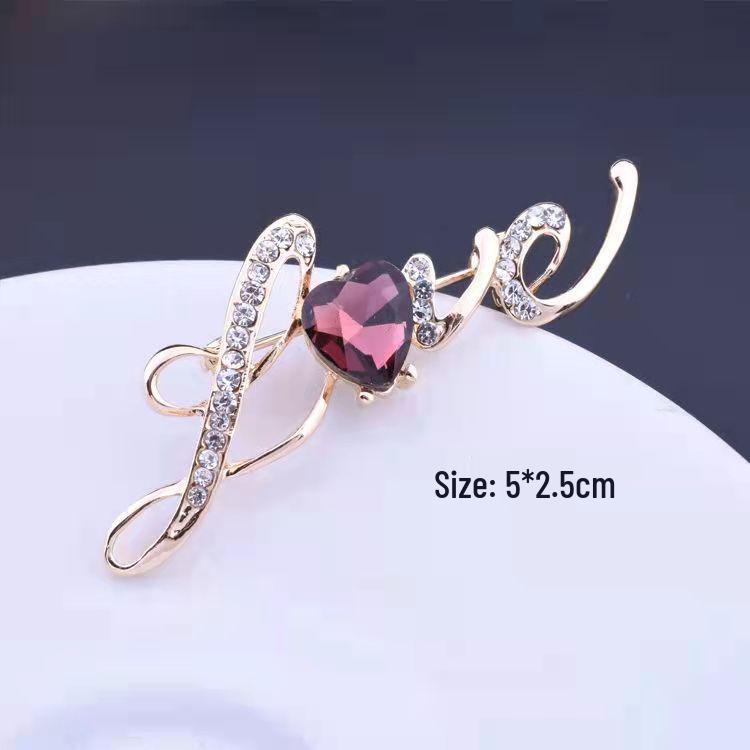 Elegant Luxury Brooch: Versatile and Exquisite Pin for Suit Jackets - Japanese and Korean Inspired Design
