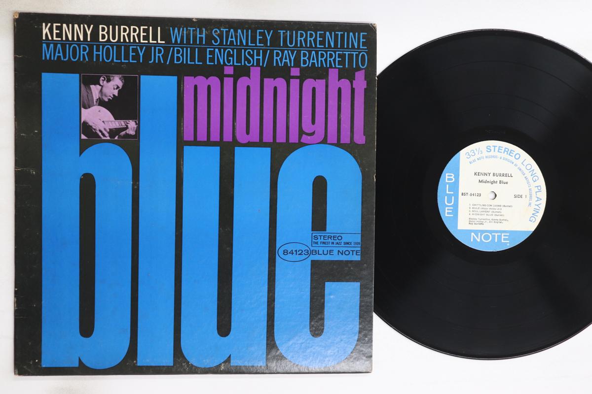 

LP Record KENNY BURRELL - Midnight Blue BST84123 BLUE NOTE 1971 US Jazz Used