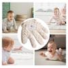 Baby Soothing Palm Baby Patter Pillow for Sleep Baby Anti-Startle Hand Glove Pillow Soothing Palm for Newborns Toddler Girl Boy
