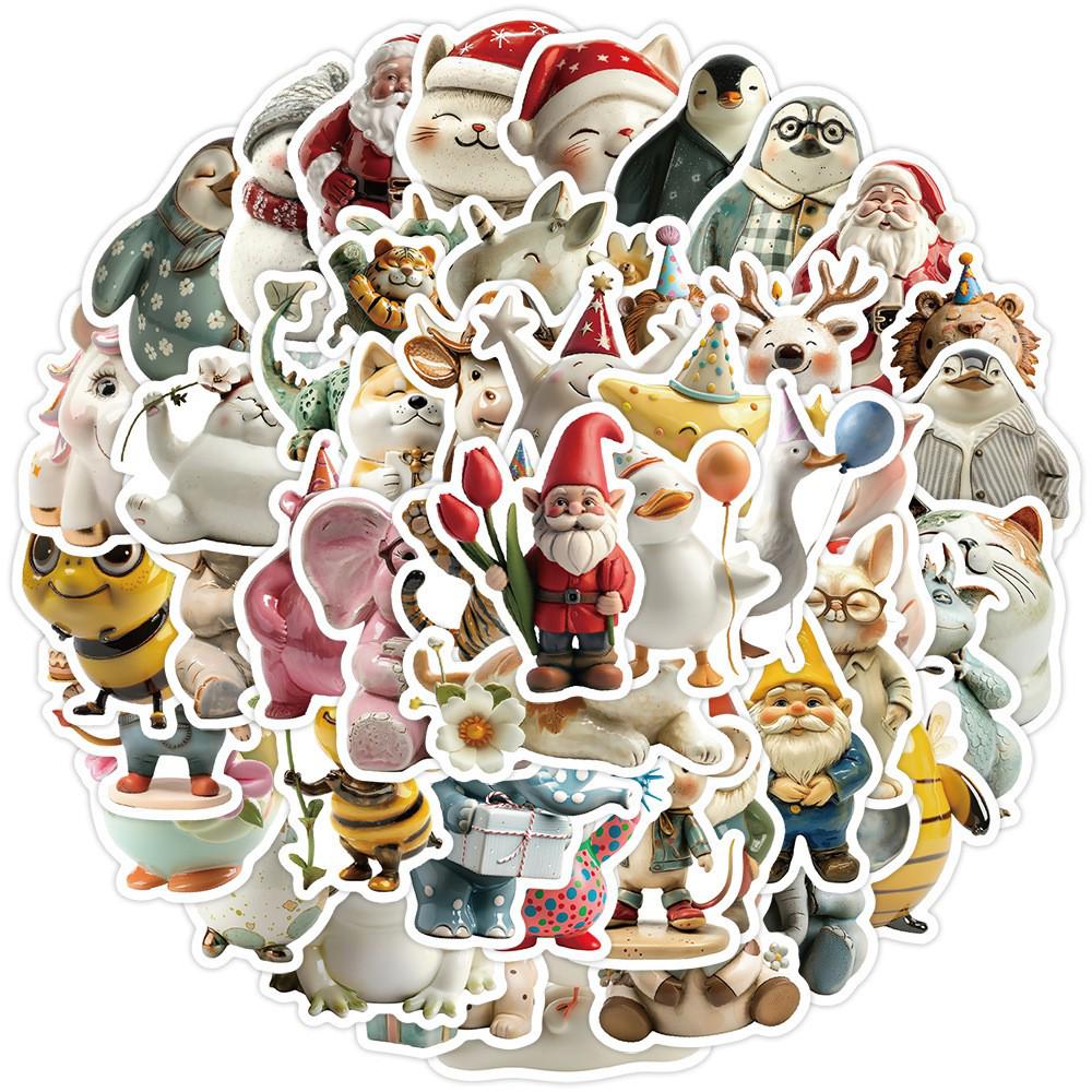 100 Retro Graffiti Stickers: Kids' DIY Waterproof Decorative Stickers for Water Bottles, Luggage, and Cups