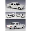 Welly 1/24 Mercedes-Benz 220 Alloy Car Model Diecasts Metal Classic Retro Old Car Model Simulation Collection Childrens Toy Gift