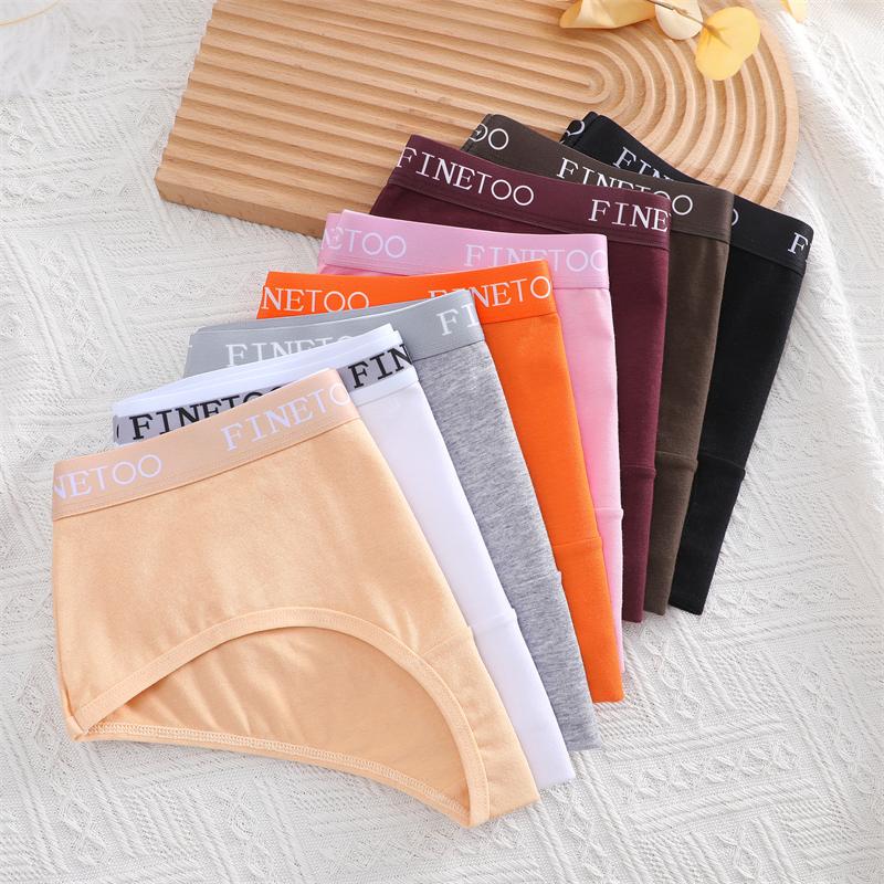 3Pcs Cotton Seamless Underwear Sexy Letter Belt Panties Low Waist Stretchy Briefs Female Breathable Sports Soft Lingerie