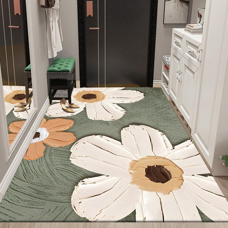 

Домашний коврик для пола, устойчивый к грязи, ковер для спальни, у кровати, для гостиной, ванной комнаты, впитывающий коврик для ног 40 * 60CM