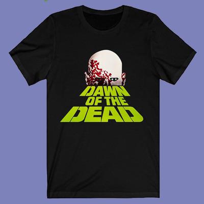 Dawn of The Dead Horror Movie Men's Black T-shirt S-4XL Unisex T-Shirt