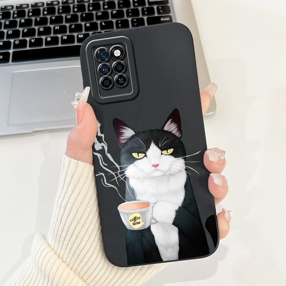 For Infinix Note 10 Pro Case X695 X695D Cover Fashion Painted Soft Silicone Phone Cases For Infinix Note 10 Note10 Pro NFC Funda