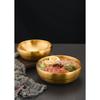 Stainless Steel Bowl Double Layer Thickened Large Capacity Noodle Bowl for Cold Noodles Ramen Mixing Rice Soup Bowl