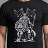 Odin Ravens Warrior Shirt | Viking Norse Mythology Tee | Comfort Colors® Graphic