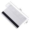 10pcs Transparent Swipe Badge Holder Hard Passes Protector Sleeve Card Badge Holder  Office