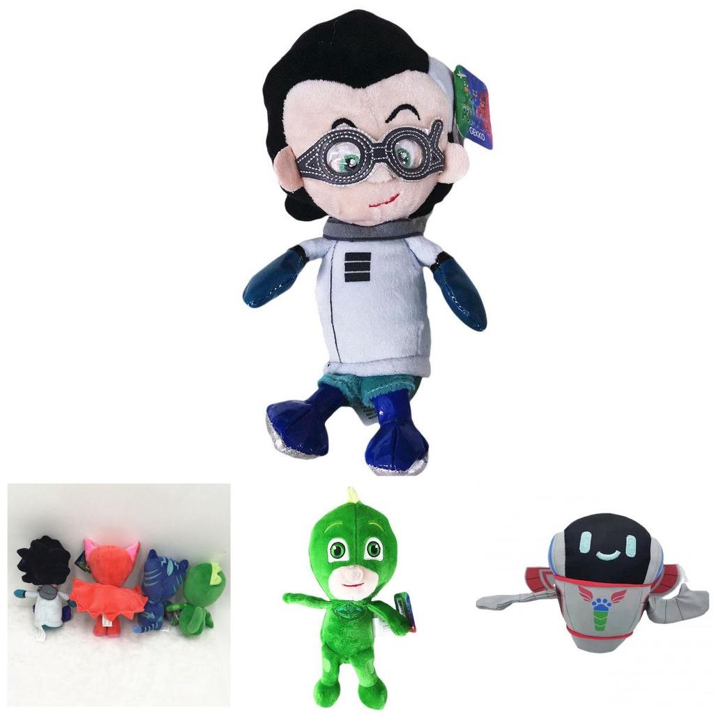 Adorable Pj Masks Plush Doll Toy Featuring Catboy Gekko Luna Girl Owlette And Romeo For Kids