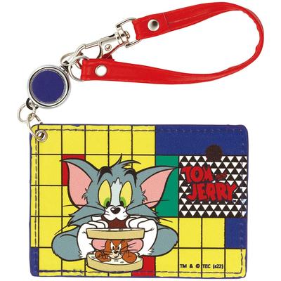 Skater Tom & Jerry Pass Case with Reel, Card Case, TOON ZPAS1-A