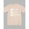 New Summer Men's Fashion T-shirt  Rock-paper-scissors  Pattern Printed Men's T-shirt Top