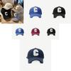 Fashionable Corduroy Baseball Cap For Women And Men Stylish Letter C Design