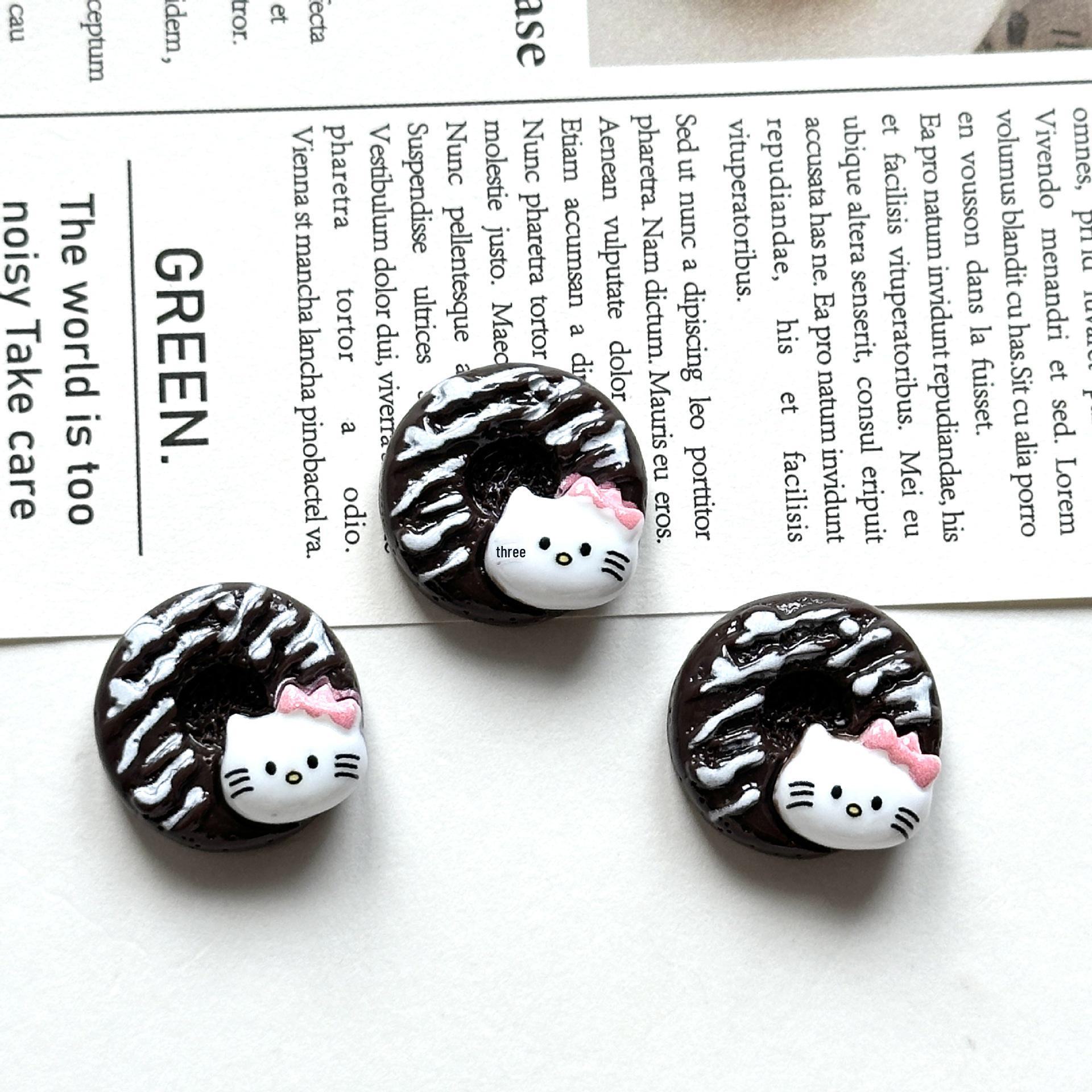 

Миниатюрная резиновая игрушка-еда: Пончик, торт, тост, кремовый клей DIY аксессуары для творчества