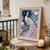 Pearl Painting Kit Graceful Peacocks Theme Frameless Handicraft DIY Bedroom Decoration Living Room Wall Art Room Decoration Art Craft Decoration