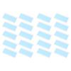 240pcs Hair Extension Tape Double Sided Extension Tapes Tabs Water Resistant Replacement Wig Tapes for Home Hair Salon 0.31x1.57in