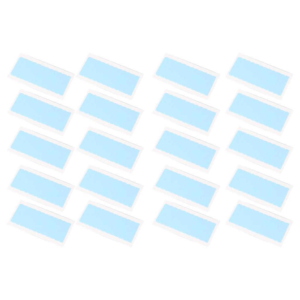 240pcs Hair Extension Tape Double Sided Extension Tapes Tabs Water Resistant Replacement Wig Tapes for Home Hair Salon 0.31x1.57in