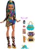 Includes Monster High Nefera De Nile Doll In a Royal Mummy Dress and Pet Scarab Plush Plush and 7 Accessories Including a and Purse, Laptop,