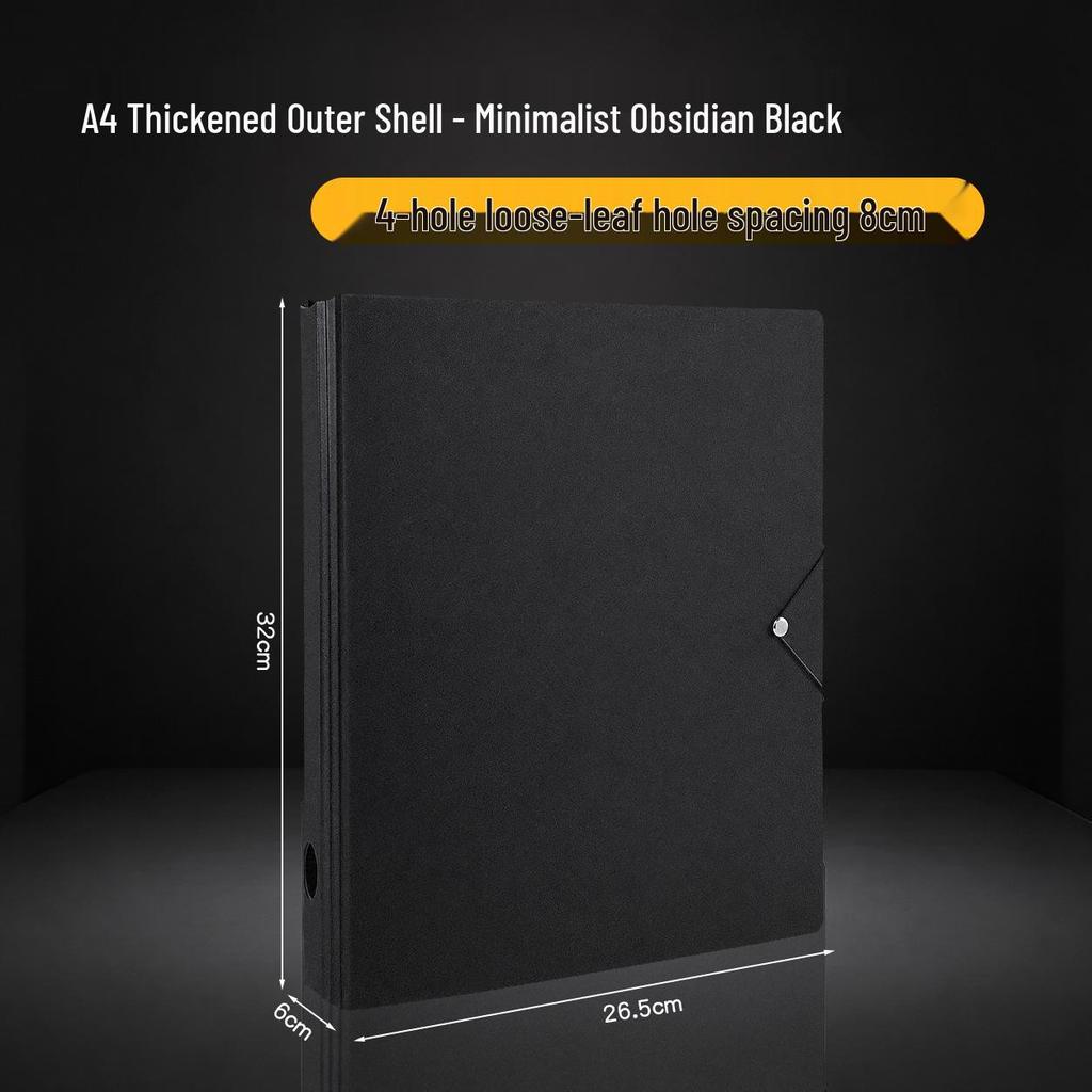 A4 Nine-Square Four-Hole Card Album Pages for Photo and Polaroid Storage