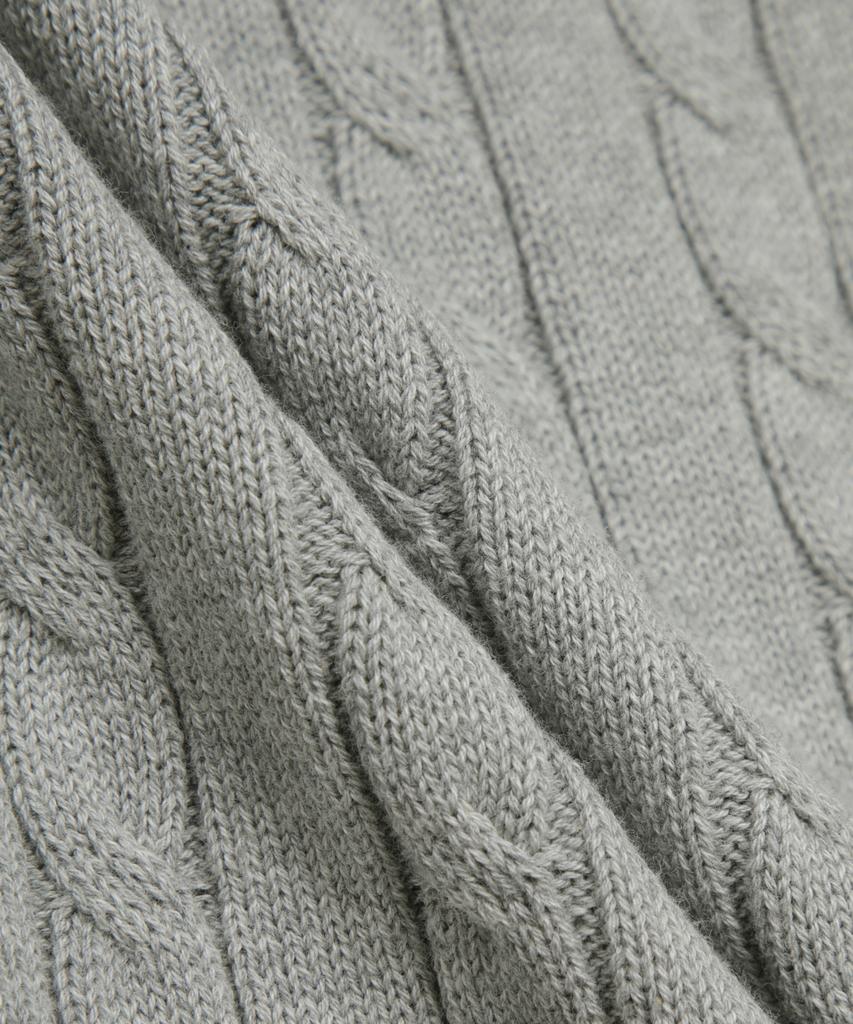 Brooks Brothers Cotton Cable Vest (Grey) (Bbwvmbg105)