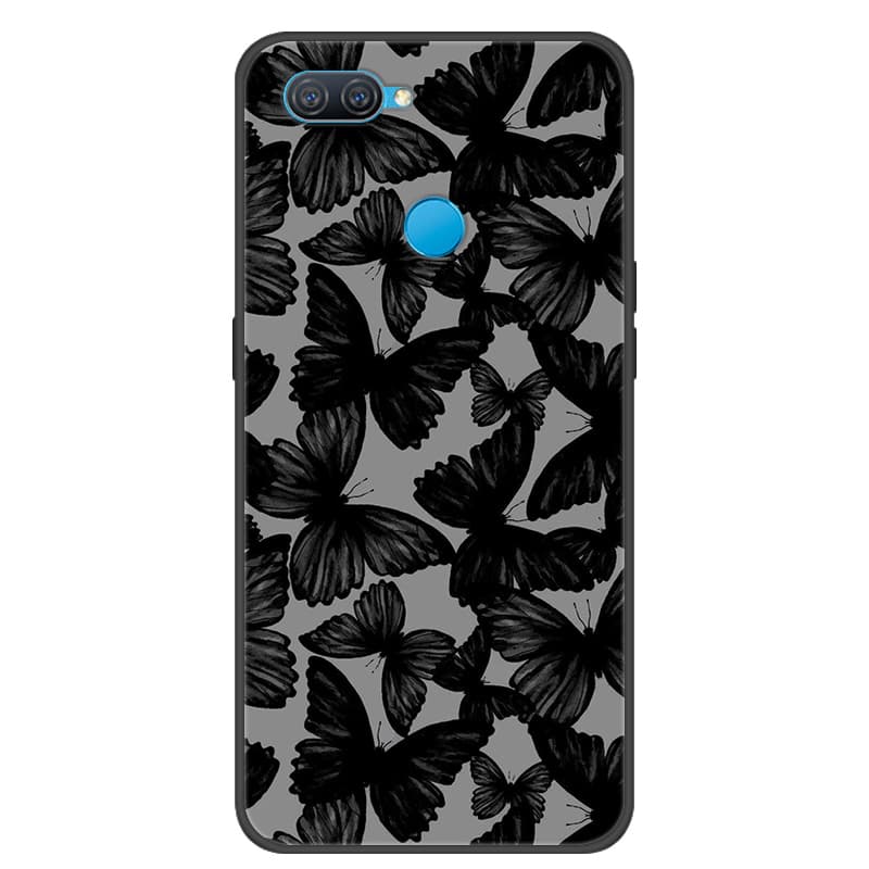 For OPPO A12 Case Cool Painted Cover Soft Silicone Phone Case For OPPO A7 AX7 Back Covers Bumper Coque A12 CPH2083 CPH2077 Coque