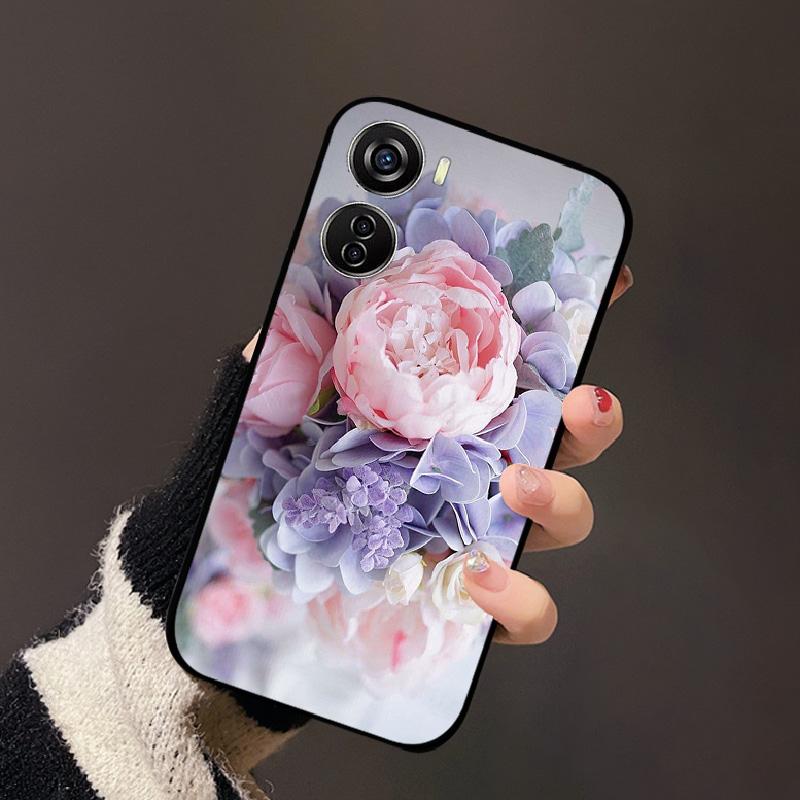 For ZTE Nubia Neo 5G Case Shockproof Phone Cover For ZTE Axon 40 Lite Blade V40 V50 Design 5G Blade V41 Vita Black Phone Fundas