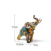 1PC Resin Mother Elephant Ornament living room office bedroom Home furnishing Housewarming gift Elephant design Sculpture Crafts