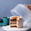 Food-grade Fresh Cake Keeping Container Waterproof Cake Container Transparent Pastry Storage Boxes Dessert Container