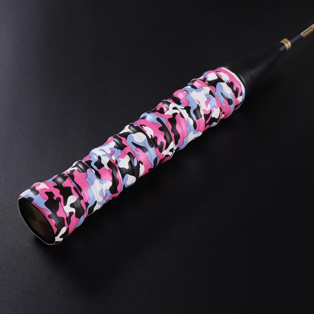 Venkovní sportovní potítko Kamuflážní Grip na tenisovou raketu Protiskluzová páska Overgrip Potítko na rybářské pruty