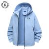 Polo Ralph Lauren Men's and Women's 2025 Autumn and Winter Embroidered Travel Jacket, Thin Mountaineering Jacket