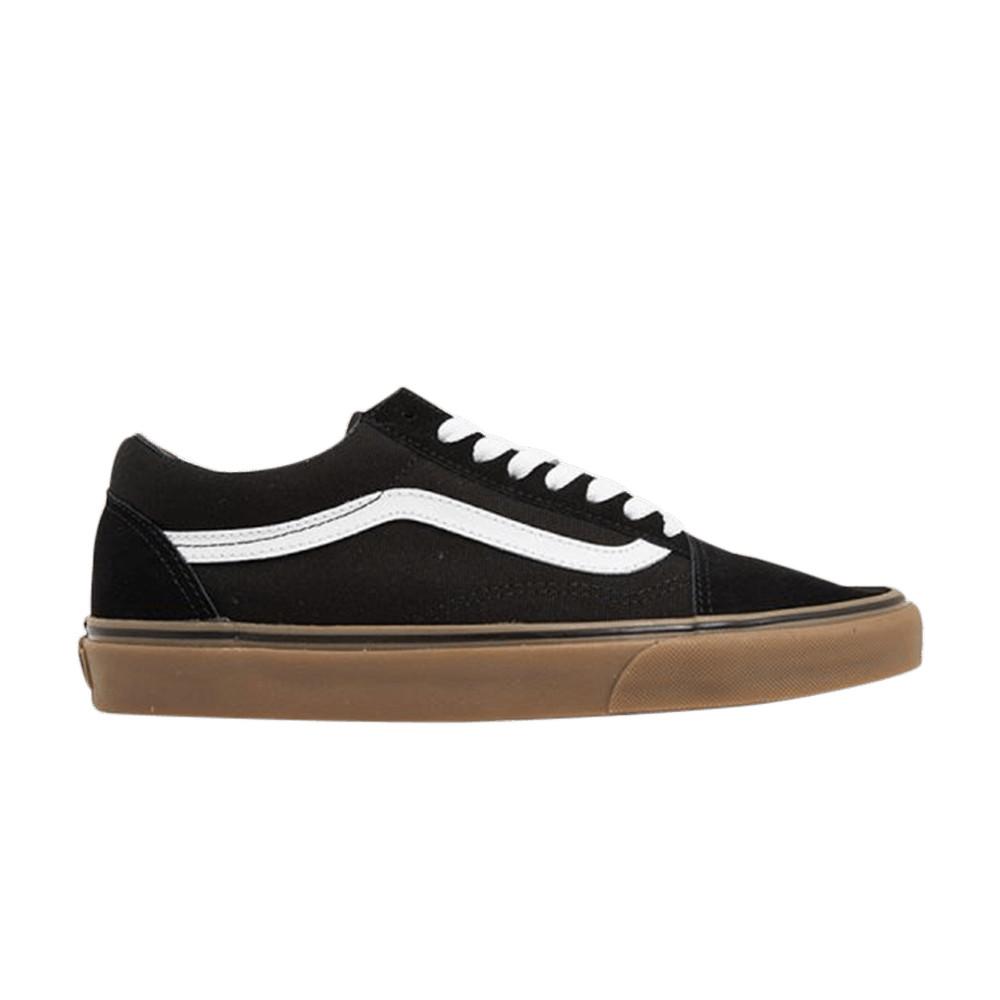 

Vans Old Skool Черный с коричневой подошвой VN0001R1GI6 34.5