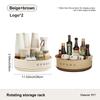 UFORU Multifunctional Adjustable Kitchen accessories Large Capacity Home Condiment  Organizer Box