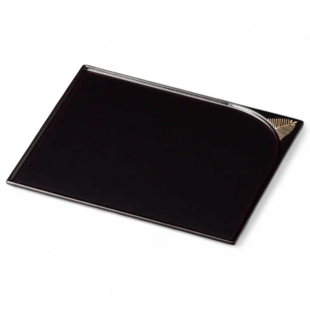 J-kitchens Lacquerware Plate, Wooden, Lacquered, PID-531145, Made in Japan