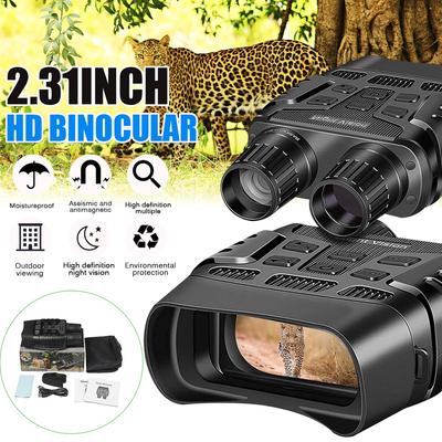 HD Digitální dalekohled pro noční vidění s nahráváním videa Infračervené denní a noční vidění Lovácký dalekohled Teleskop 196*146*59mm