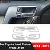 For Toyota Land Cruiser Prado J150 2014 2015 2016 Chrome Car Ide Inner Door Handle Bowl Cover Trim Interior Accessories