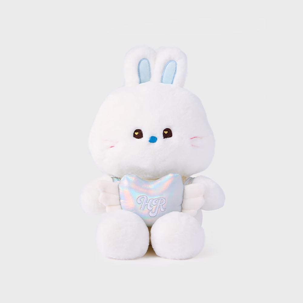 Bunini Plush Message Doll, White (Line Friends)