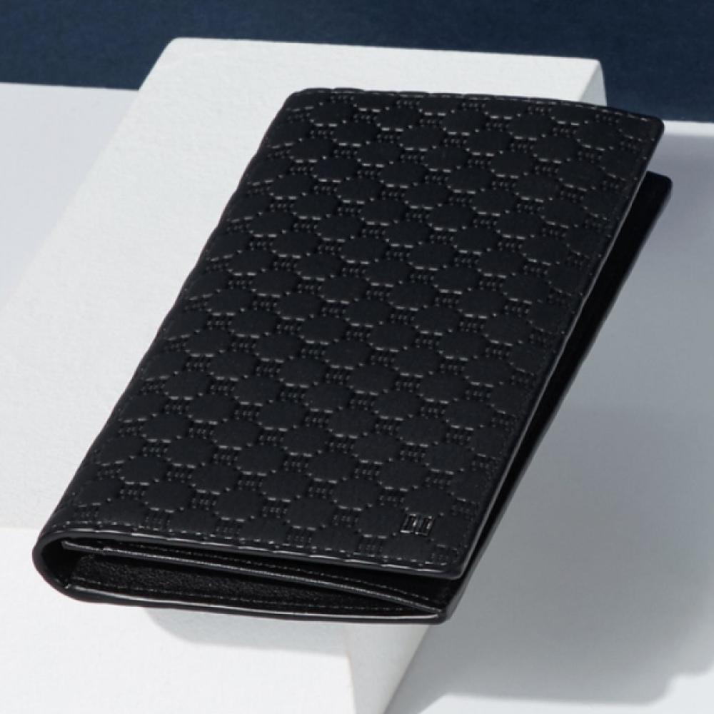 

Daks Black Leather Louis Embossed Dd Pattern Long Wallet Dbwa3e361bk Single option