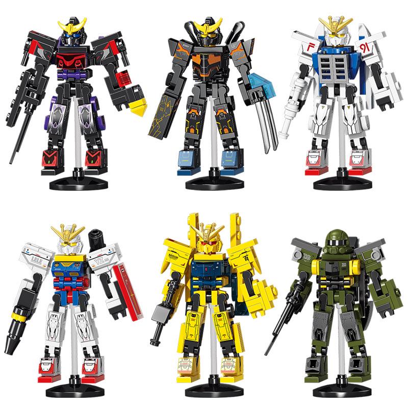 Mech-Compatible Robot Transformation Building Blocks - Educational Toy for Kids, Ideal Gift for Boys, Free Shipping