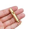 Brass Whistle High Decibel Portable Outdoor Whistle Hiking Camping Life-Saving Whistle Referee Training Whistles Outdoor Gadgets