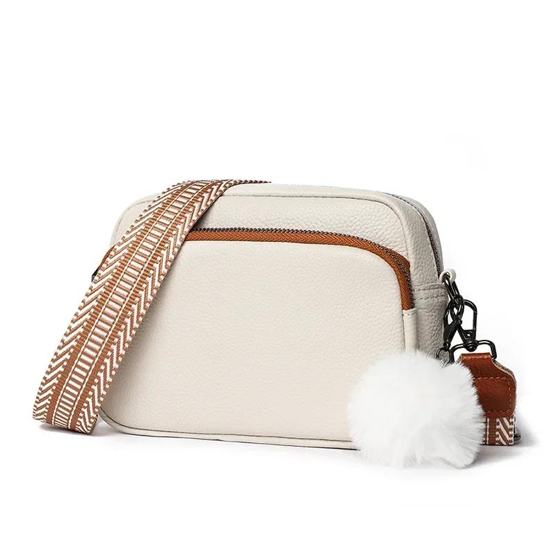 

Сумка-мессенджер из натуральной коровьей кожи для женщин, сумка через плечо