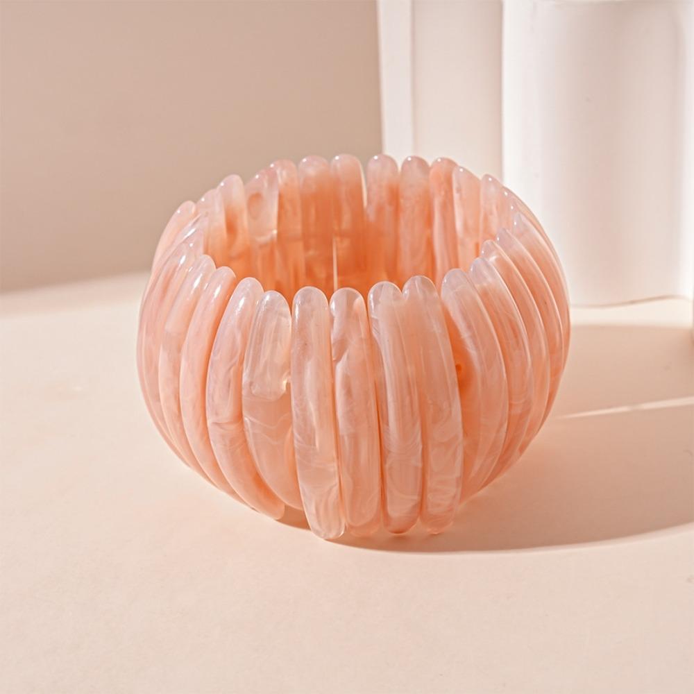 Wide Size Bohemian Bracelet Acrylic Material Retro Hand Ring  Fashion Accessories