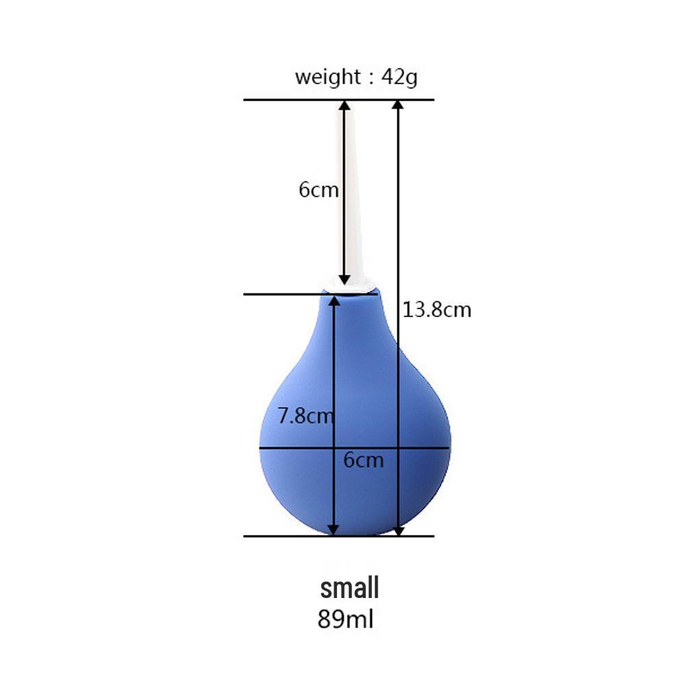 High-Capacity Spherical Enema Cleanser for Adults