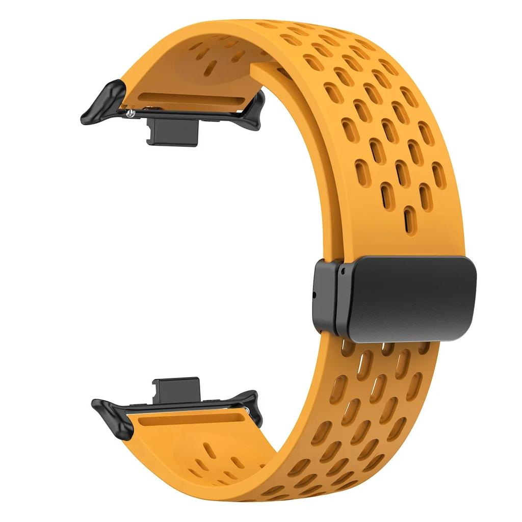 Silicone Strap for Redmi Watch 5 4 Magnetic Buckle Sports Band for Mi Band 9pro 8pro Correa Breathable Bracelet Accessories