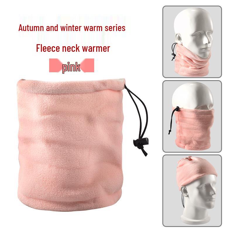 Unisex Winter Fleece Neck and Ear Protection Mask - Windproof and Warm