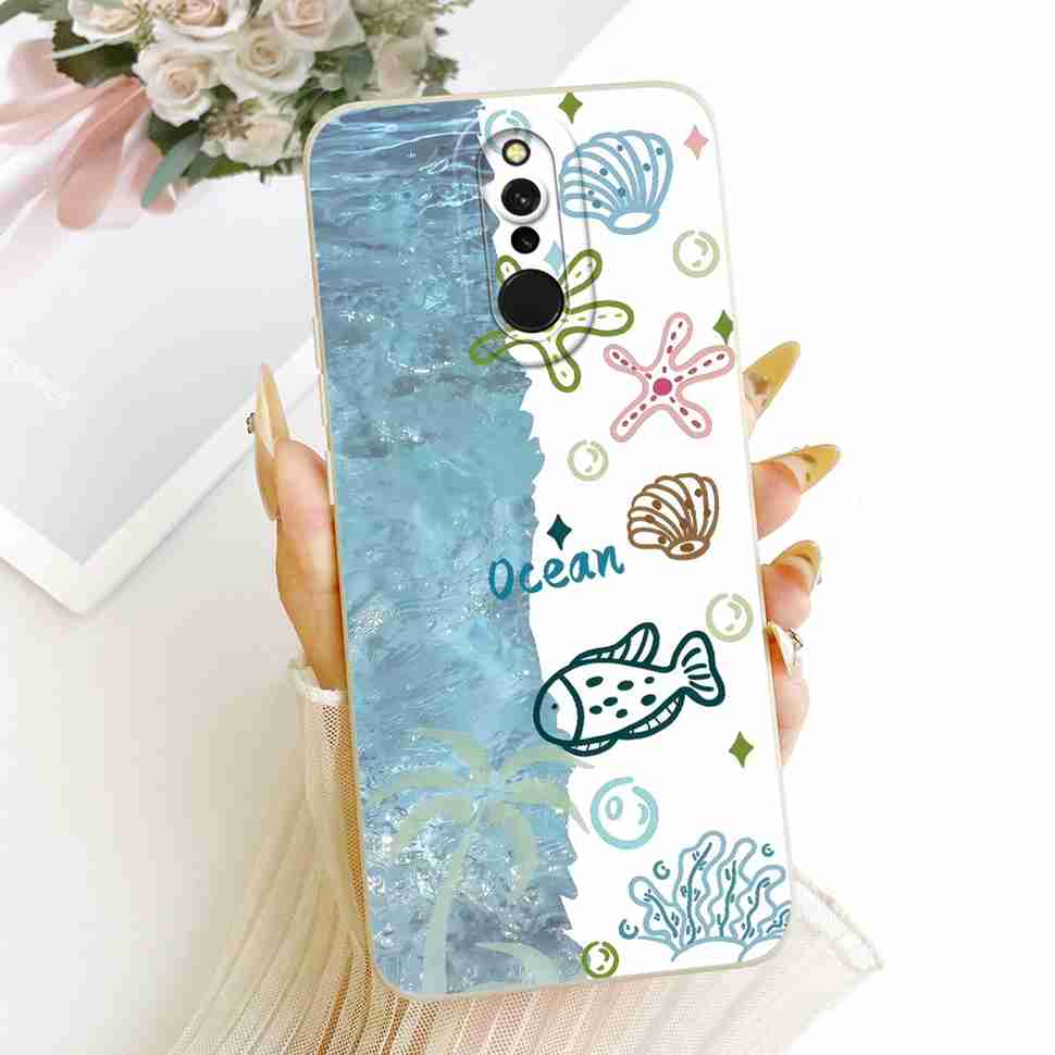 For Xiaomi Redmi 8 2019 Casing Candy Cartoon Back Cover Soft Slim Phone Case For Xiaomi Redmi8 Redmi 8 Silicone Bumper 6.22"