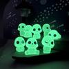 Doll Glow-in-the-Dark Miniature Garden Ornament / Car Dashboard Decoration