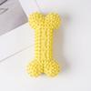 Spiky Bone Dog Chew Toy Puppy Teething Toy Textured Bone Teeth Cleaning Toy for Aggressive Chewers Anxiety Relief