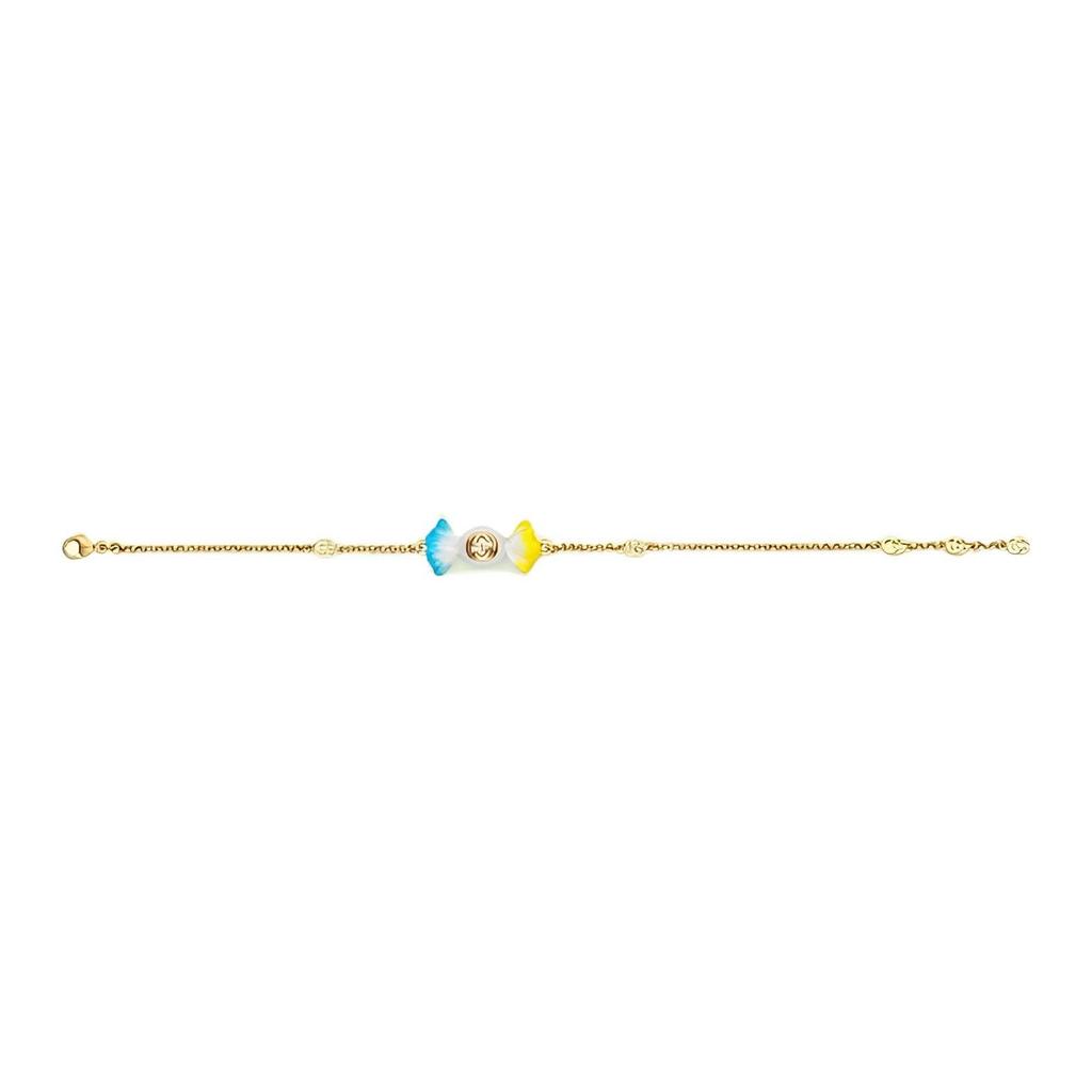 GUCCI Interlocking Bracelets Unisex Gold 702706I77488484