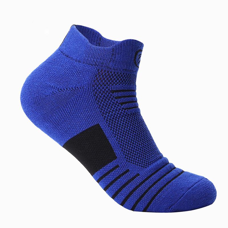 Basketball Socks Men's Professional Towel Bottom Thickened Socks Low Cut Boat Socks Outdoor Running Sports Short Tube Socks