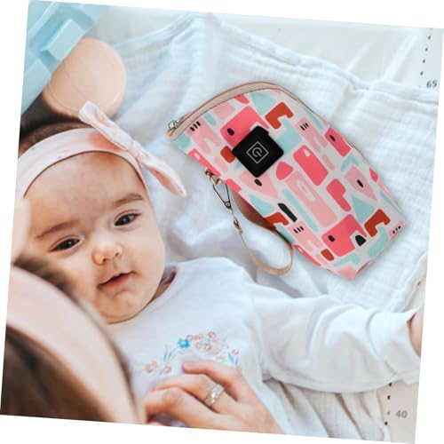 Babyflaschenwärmer Hülle Tragbar USB-Heizung für Reisen & Aufbewahrung Isolierung Milchflaschenwärmer Halter