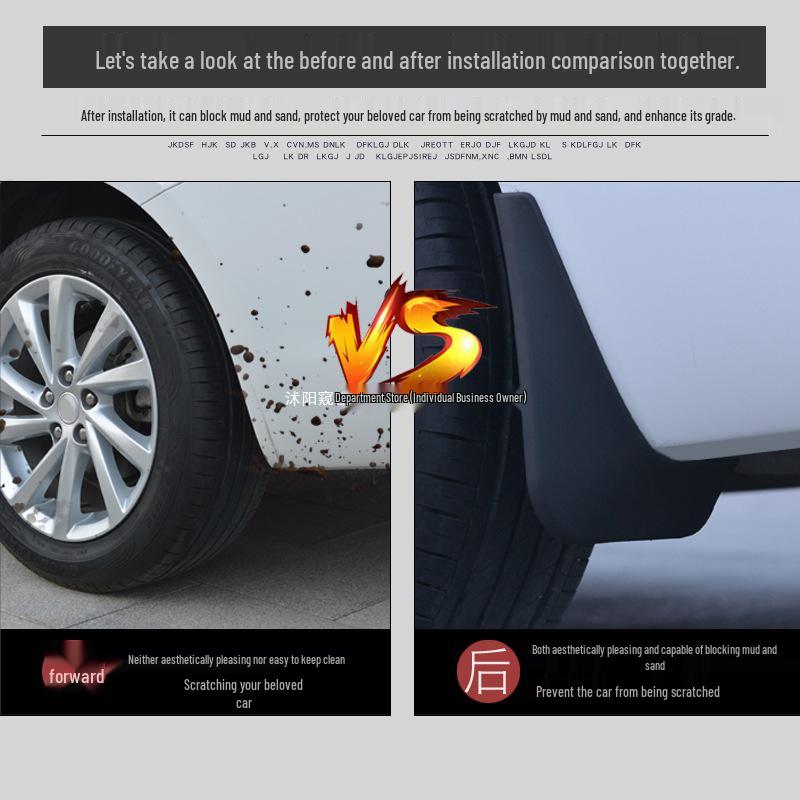 Honda Breeze Mudguards (2020-2025 Models)